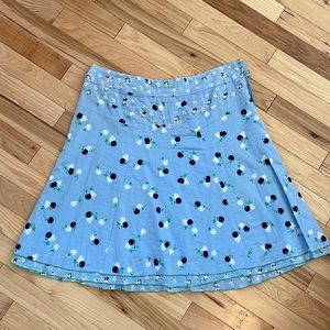 AEO | cherry floral skirt